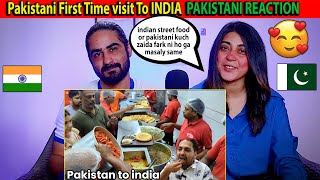 Pakistani React On Pakistani visit India First Time Street Food [upl. by Attenna]