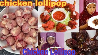 chicken lollipop recipecrispy chicken lollipop recipesnacks chicken lollipopTSF Kitchen [upl. by Nosahc892]