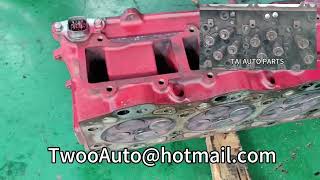 TAI AUTO PARTS ORIGINAL STD CYLINDER HEAD FOR HINO J08C J08E J05C J05E H07D J07E W06E ENGINE [upl. by Elohcan]