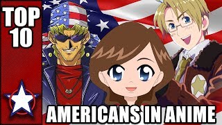 TOP 10 AMERICAN ANIME CHARACTERS [upl. by Rehpotsirhc84]