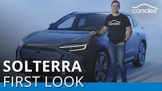 Subaru Solterra 2022 Walkround  First Look [upl. by Eaner]