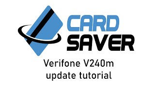 Verifone V240m Update Tutorial [upl. by Nahgem]