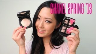 TUTORIAL Chanel Spring 2013 Printemps Precieux Makeup Collection  REVIEW [upl. by Airebma]