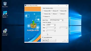 How to install windows10 driver 80mm printer USB port [upl. by Gordon]