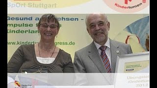 Übungsleiterin Kinderturnen 2012 Rita Kohl vom TB Bad Rotenfels [upl. by Downing162]