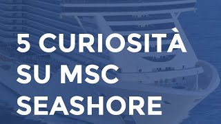 5 curiosità su Msc Seashore [upl. by Ebeneser]