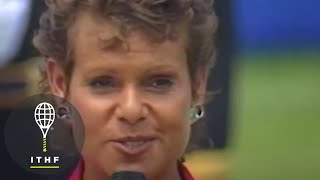 Evonne Goolagong Hall of Fame Induction Speech1988 [upl. by Mayhs]