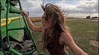 Starting Tillage In The Middle Of Harvest [upl. by Nnyltak]