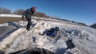 Idiot on Snowmobile 20 [upl. by Spencer]