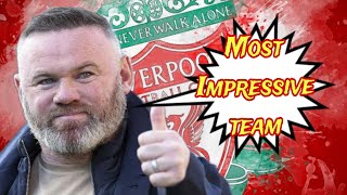 Wayne Roney hails Liverpool as the most impressive tem in the Premier League this season [upl. by Awhsoj144]