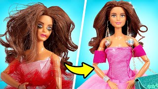 💄POOR VS RICH Barbie Doll TOTAL Beauty Makeover [upl. by Vez]