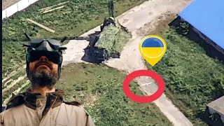 For the First Time Ukrainian Drones Destroy Russias Newest Communications Station R416GM [upl. by Acila]