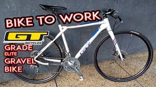 GTGRADE GRAVELBIKE BIKE TO WORK WITH GT GRADE GRAVEL BIKE [upl. by Ola]