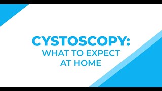 Cystoscopy What to Expect at Home [upl. by Ateuqahs]