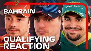 Drivers PostQualifying Reaction  2024 Bahrain Grand Prix [upl. by Sajet958]