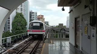 🟩C651 Set 223224 departing Simei MRT Station Tuas Link Bound [upl. by Margaretta]