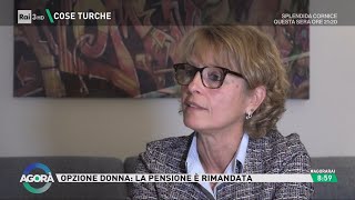 Opzione donna a rischio  Agorà 26102023 [upl. by Tamqrah]