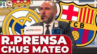 REAL MADRID  FC BARCELONA  RUEDA de PRENSA CHUS MATEO [upl. by Cathey]