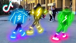 Tuzelity Shuffle Dance  Neon Mode  TikTok Dance Compilation 5 [upl. by Cired]