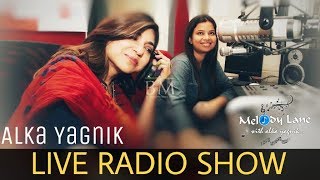 Alka Yagnik LIVE Radio Program [upl. by Shaver]