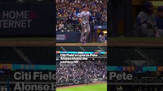 PETE ALONSO HAD CITI FIELD ON THEIR FEET shorts [upl. by Yelserp]