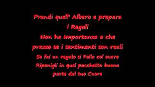 A Natale Puoi  Testo  Piccolo LIVE [upl. by Lyret]