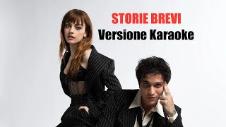 STORIE BREVI VERSIONE KARAOKE CON VOCE FEMMINILE [upl. by Bentlee]