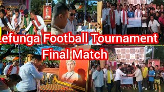 Lefunga Football Final Match Maharaja BIR BIKRAM MANIKYA Bahadur Memories Tournament [upl. by Irabaj]