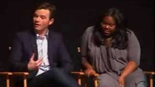 Glee Panel 260410  Amber Sasquatch Chris [upl. by Morez]