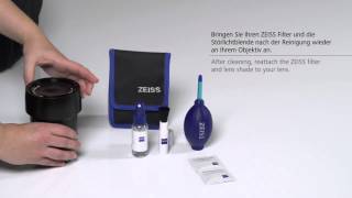 Carl Zeiss Lenses  High quality cleaning for optical surfaces [upl. by Ynafets687]