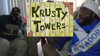 SPONGEBOB Krusty Towers EpisodeJamSnugg Reaction [upl. by Kevon]