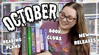 October Reading Plans  TBR new book releases book clubs [upl. by Kcirdnek]