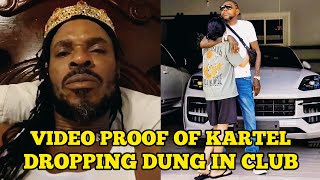 LA Lewis Shows Video of Vybz Kartel Drop Dung Again Liquor ago kill yuh amp Brite Light ago Bury You [upl. by Berkman]