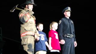 Evansville Guns amp Hoses 2010 Charity Boxing  Opening Part 2 [upl. by Derwon]