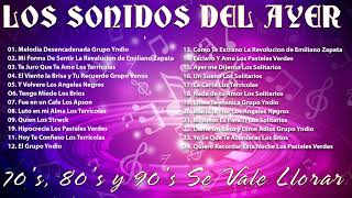 Los Sonidos del Ayer 70s 80s y 90s Se Vale Llorar [upl. by Sirhc]