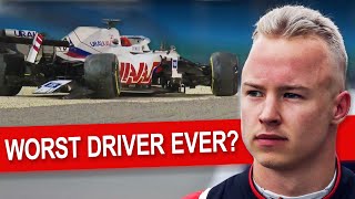 Is Nikita Mazepin the WORST F1 Driver Ever [upl. by Monroe313]