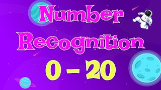 What Number is This 020  Number Recognition 120  Math Brain Break  Counting  Count to 20 [upl. by Atekram823]