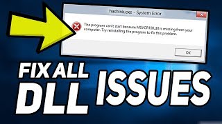 2024 Guide on How to fix all DLL Errors in Windows 1011 [upl. by Lou13]