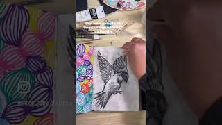 Inspiration journal painting drawing watercolors stickers sketchbook artistsoninstagram [upl. by Anehs]