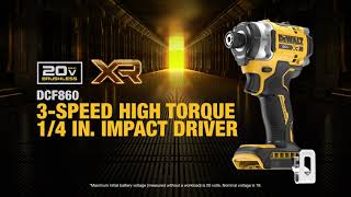 COMING SOON Dewalt 14quot Impact Driver DCF860 [upl. by Hareehahs]