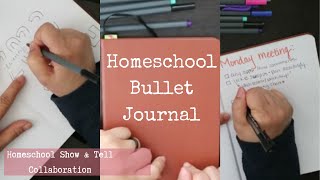 Homeschool Bullet Journal  Homeschool Collab [upl. by Ennej]