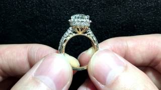 Verragio Venetian 5053R  TT Halo Engagement Ring [upl. by Vada932]