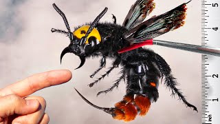 STUNG by the MAMMOTH Wasp Extremely Rare [upl. by Eissehc]