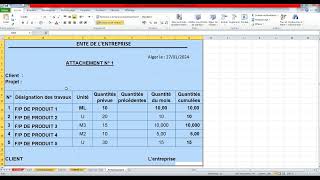 Comment établir un attachement des travaux [upl. by Lovett110]