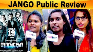 Jango Movie public Review  Jango Audience Opinion  Satheesh KumarMirnalini Ravi  Filmibeat Tamil [upl. by Allin]