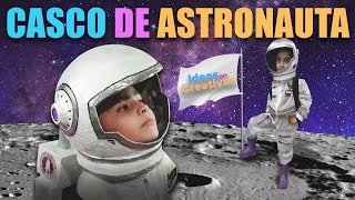 Cómo hacer casco de astronauta  Crea tu disfraz con estás increíbles ideas creativas DIY [upl. by Floeter]