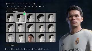 Pepe FIFA 24 pro clubs look alike tutorial  EA SPORT FC 24  Real Madrid  Portugal [upl. by Akirea4]