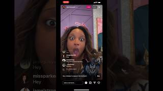 Kierra SheardKelly on ig live accidentally😄❤️ kierrasheard evangelist [upl. by Eciuqram]