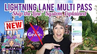 Disney World Lightning Lane Multi Pass EXPLAINED [upl. by Ecyle902]