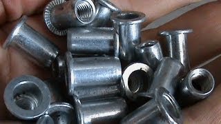 HOW TO INSTALL NUTSERT INSERT threaded insert demo fasteners australia [upl. by Eelano931]